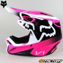 Helmet cross Fox Racing V1 Leed pink