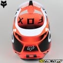 Helmet cross Fox Racing V1 Leed neon orange