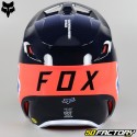 Helmet cross Fox Racing V1 Toxsyk Midnight Blue