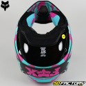 Helmet cross Fox Racing V1 Nuklr turquoise