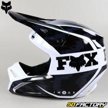 Capacete cross Fox Racing  VXNUMX Nuklr preto