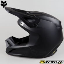 Casco cross Fox Racing V1 Solid nero opaco