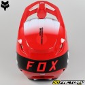 Casco cross niño Fox Racing V1 Toxsyk rojo neón