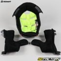 Casco cross Kenny Performance nero, giallo fluo e rosso fluo