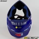 Casco cross Kenny Performance azul, blanco y rojo