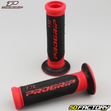 Handle grips Progrip 732 perforated red