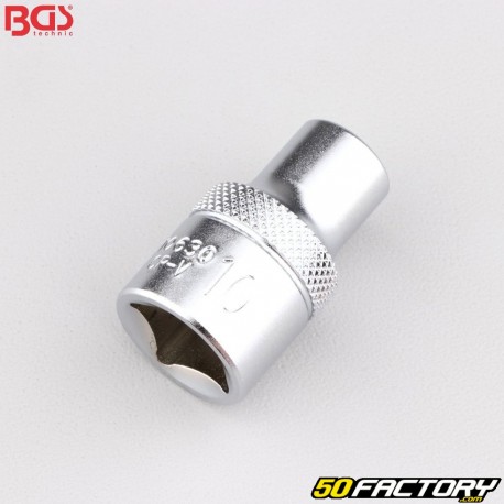 Soquete 10 mm 12 seções 1/2" BGS