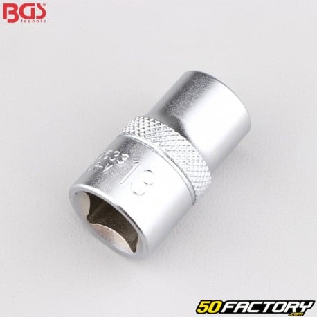 Soquete 13 mm 12 seções 1/2" BGS