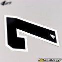Número 7 Pegatinas UFO negro 13 cm (juego de 5)