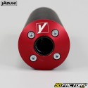 Exhaust Derbi Senda,  Gilera RCR,  SMT,  Aprilia RX, SX ... Yasuni Cross HM Max Pro black and red muffler