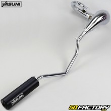 Exhaust pipe Rieju  MRT 50  Yasuni Cross ML max Pro chrome black silencer