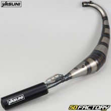 Exhaust pipe Derbi  et  AM6 Yasuni R2 Max Pro black silencer