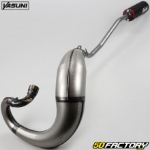 Exhaust pipe Rieju MRX,  SMX,  Beta  RR  Yasuni Cross ML max Pro black and red muffler