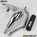 Auspuff Sherco SE-R, SM-R (Da 2018) Yasuni Cross ML Max Pro Chrom schwarzer Schalldämpfer