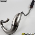 Exhaust Derbi Senda,  Gilera RCR,  SMT,  Aprilia RX, SX ... Yasuni Cross ML max Pro black and red muffler