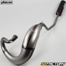 Exhaust pipe Derbi Senda,  Gilera SMT,  RCR,  Aprilia SX ... Yasuni Cross ML max Pro black and red muffler
