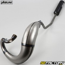 Exhaust pipe Derbi Senda,  Gilera RCR,  SMT,  Aprilia RX, SX ... Yasuni Cross ML max Pro black silencer