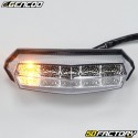 White taillight with integrated turn signals Gencod XRD