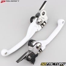 Front brake levers and clutch Gas Gas MC 65, 85, (since 2021), KTM Freeride 250 (2014 - 2017) ... Polisport whites