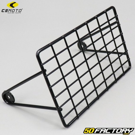 CeMoto headlight grille 10x15cm rectangular black