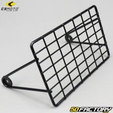 CeMoto grade de farol retangular 12x19 cm preta