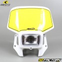 CeMoto Six Days headlight plate white