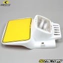 White rectangular CeMoto headlight plate