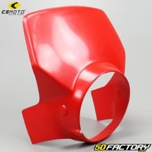 Piastra faro tipo CeMoto Honda XL rosso