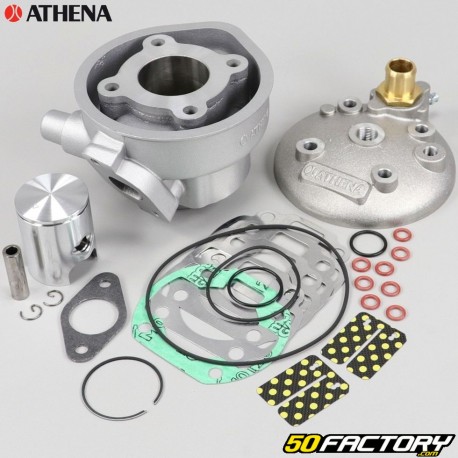 Aluminum piston cylinder Ã˜40 mm Minarelli horizontal liquid MBK Nitro,  Yamaha Aerox... 50 2T Athena