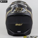 Casco cross Shot Furious Army Nero e oro opaco