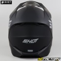 Casco cross Shot Furious Evo Solid nero opaco