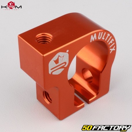 Collier de pot d'échappement KRM Pro Ride Multifix orange