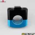 Handlebar risers 22 mm to 28 mm KRM Pro Ride black and turquoise