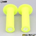 Punhos Lock-on semi-relevados Odi MX amarelo neon