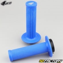 Poignées UFO Lock-On grips bleues