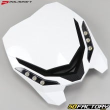 Careta tapa frontal Polisport E-Blaze con leds blancos