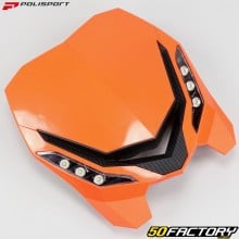 Bico frontal Polisport E-Blaze com LEDs laranja