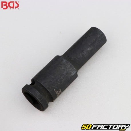 Impact socket 10mm 6&quot; point 1&quot; BGS long