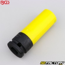 Soquete de impacto de ponta 19 mm 6 polegadas 1&quot; com proteção BGS amarela