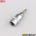 Douille à embout T10 Torx percé 1/4" BGS