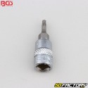 Stecknuss Torx T10 mit Bohrung 1/4" BGS