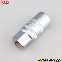 Spark plug socket 21 mm 6 magnetic flat 1/2&quot; BGS