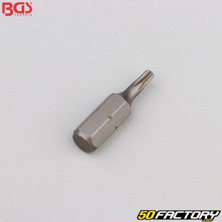 Punta torx perforada T10 1/4&quot; BGS