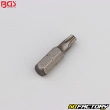 Torx bit drilled T25 1/4&quot; BGS