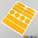 140x160 mm reflective strips orange (plank)