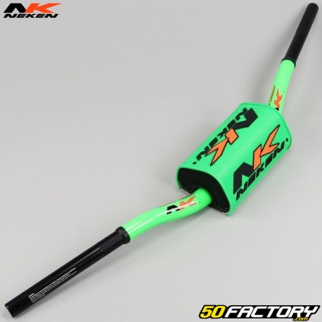 Guidon Ø28 mm Neken Radical Design vert fluo avec mousse