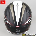 Full face helmet MT Helmets Targo Podium white and matte black