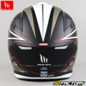 Full face helmet MT Helmets Targo Podium white and matte black