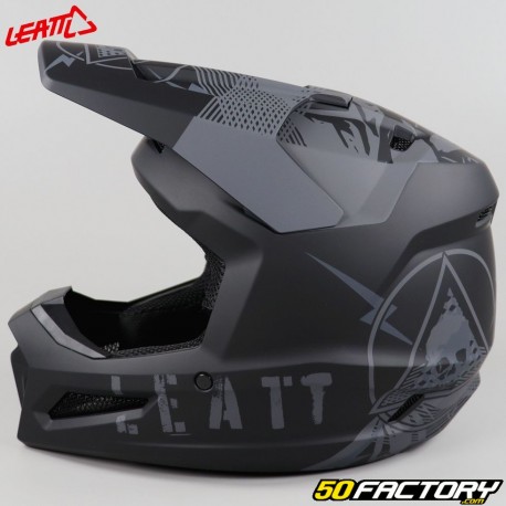 Capacete cross Leat 2.5 Stealth