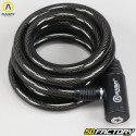 Cerradura en espiral con llave con bracedeje Auvray Ã˜10 mm x 150 cm